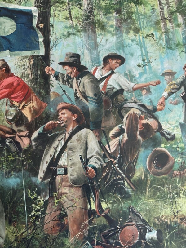 "Cleburne at Chickamauga, 2nd Tennessee Regiment" Don Troiani Civil War Art, #37 gallery