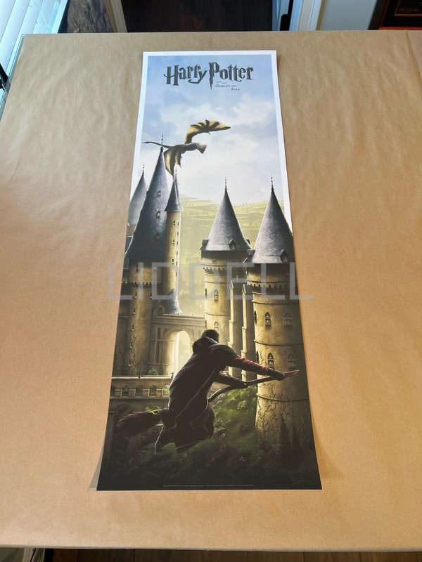 Mondo Style Ben Harman Harry Potter Hogwarts 7 Print AP Set Signed / #d 3 of 5 gallery