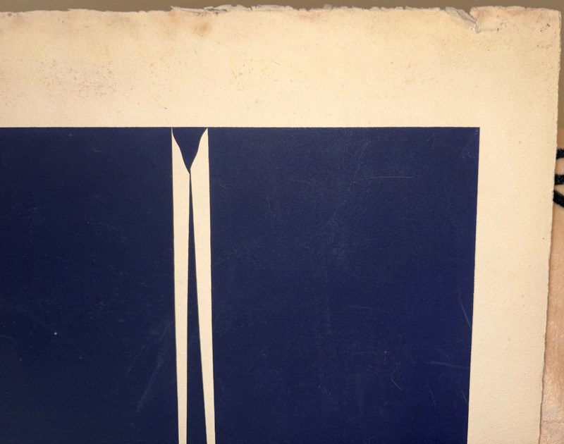 22 1/4 x 15 Lithograph-C. 1950s/60s-Hans Hartung-(1904-1989)Pencil Signed gallery