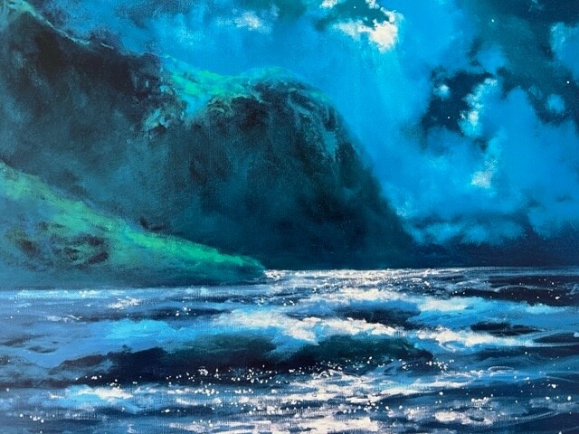 James Coleman Hand Signed Limited Edition Print~ Number 414/750 ~ Ocean Paradise gallery