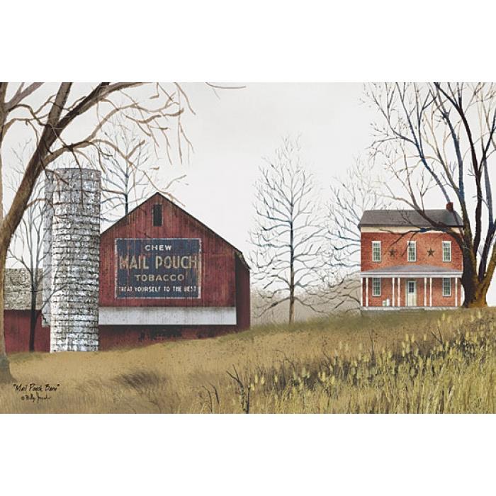Billy Jacobs Mail Pouch Barn Country Art Print 18 x 12