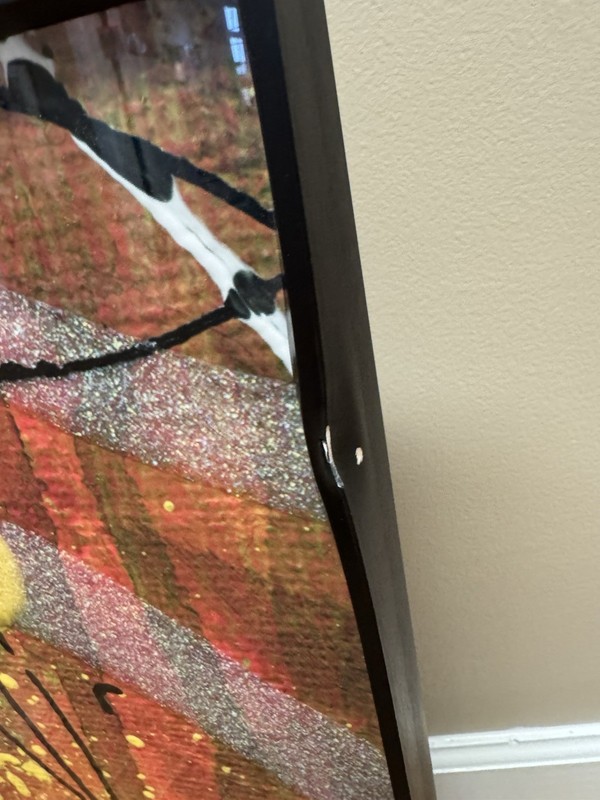 16 x 24 Aluminum framed Abstract design print BARGAIN shipping included gallery