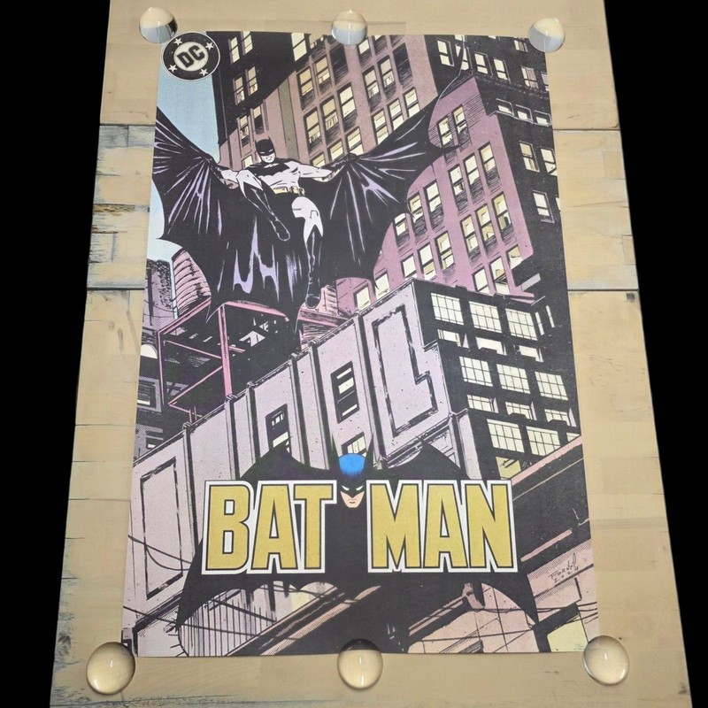 Batman Screen Print 24″ x 36″ Limited Edition Jorge Fornes 58/100 DC Comics