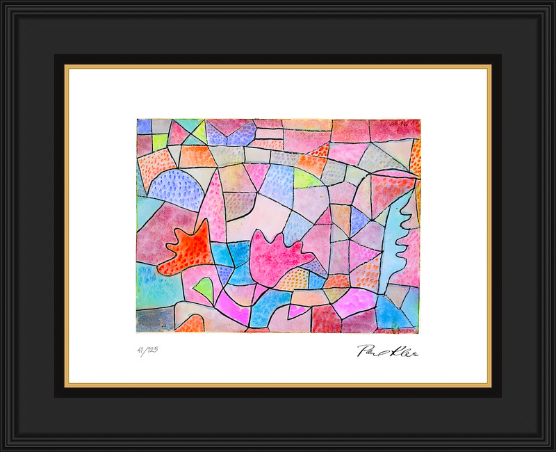 Paul Klee, Lithograph, Signed, Numbered, with Certificate