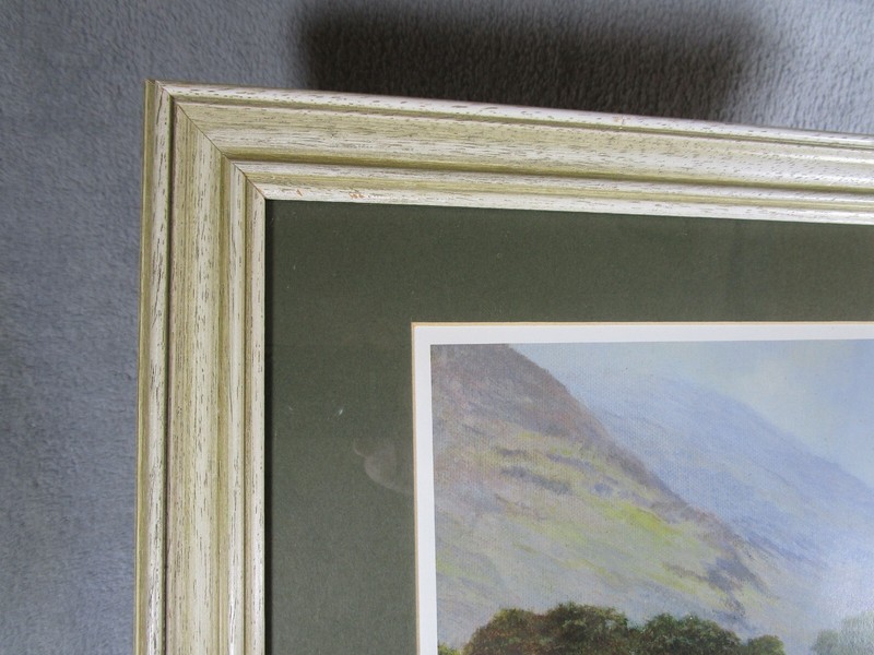 Lovely Vintage William Makinson Signed Limited Ed Print Fell Beck Ingleborough gallery
