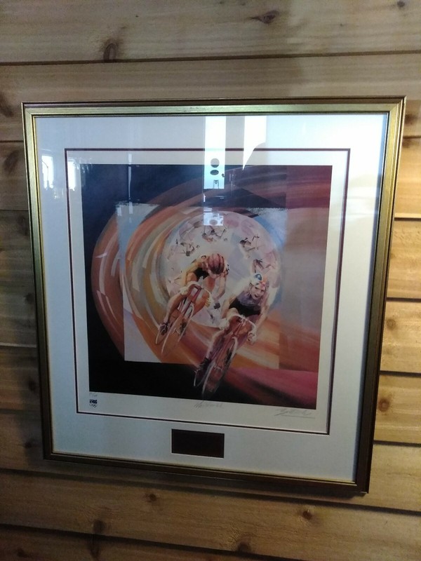 Charles Billich 1996 AUSTRALIA Olympic Print Hand Signed & Numbered 186 / 299