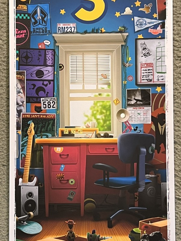Toy Story 3 Pixar Disney Tom Hanks Movie Art Print Poster Mondo Ben Harman gallery