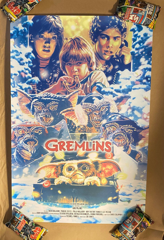 Eddie Holly GREMLINS Movie Screen Print Poster AP #5/10 Mondo Artist