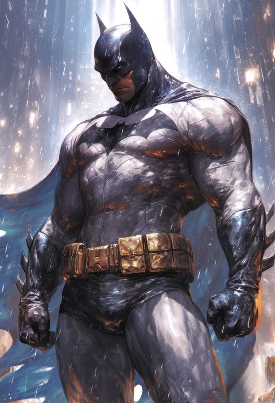 «Batman 58» Fine Art Print 13×19 Limited to 20 Hand-Numbered Copies