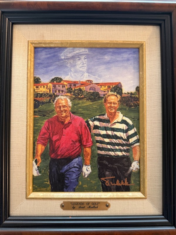 "Legends of Golf" & "Tribute to Ben Hogan" Arnold Palmer, Jack Nicklaus - Giclee gallery