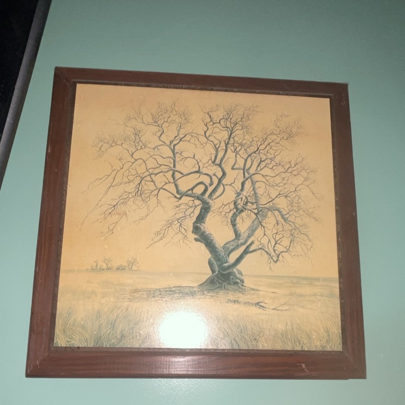 Tree of life gare 1970s vintage