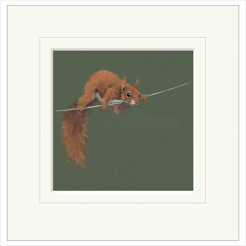NICKY LITCHFIELD «BALANCING ACT» LTD EDT MOUNTED PRINT NEW