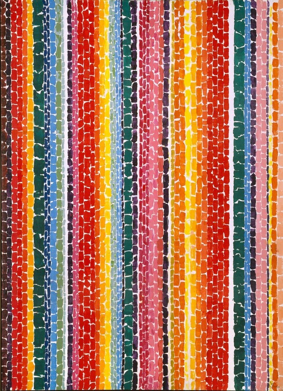 Beauty, Love And Peace By Alma Thomas – Quality Matte Print – FRAME ME