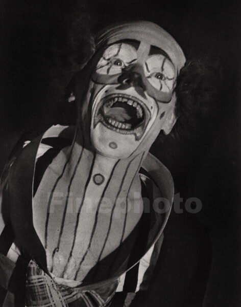 1935 Vintage CHESTY Circus Clown Paul Mortimer Carnival Photo Art DISRAELI