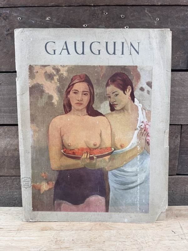 Vintage 1950’s Paul Gauguin Art Print Book