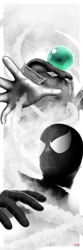 Spider-Man Vs. COMPLETE 3 SET Variant BNG Ben Harman Print LE /100 gallery