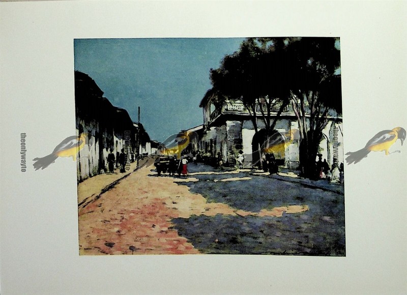 Mexico City, Mexico, Menpes, Book Illustration (Print), 1903