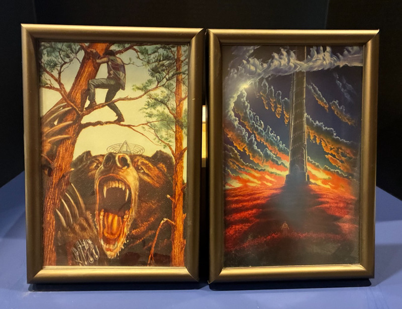 Stephen King Dark Tower Waste Lands Art Portfolio Ned Dameron Signed Ltd, Framed gallery