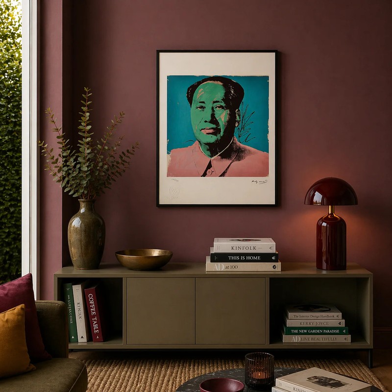 Andy Warhol Mao Lithograph on Arches 300gsm 16.5x23in (42x59 cm) gallery