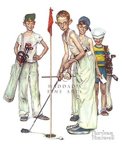 Missed Art Print by Norman Rockwell 16 x 20″ Paper Size New Unframed