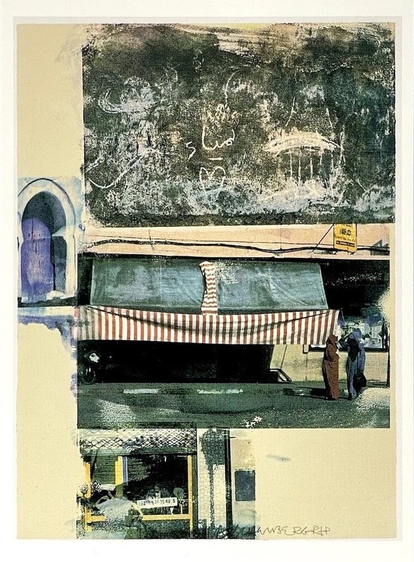 Robert Rauschenberg (1925-2008) Art Print Card 2025 Gemini Gallery NYC – Gossip