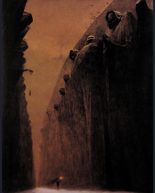 Light : Zdzislaw Beksinski : Archival Quality Art Print
