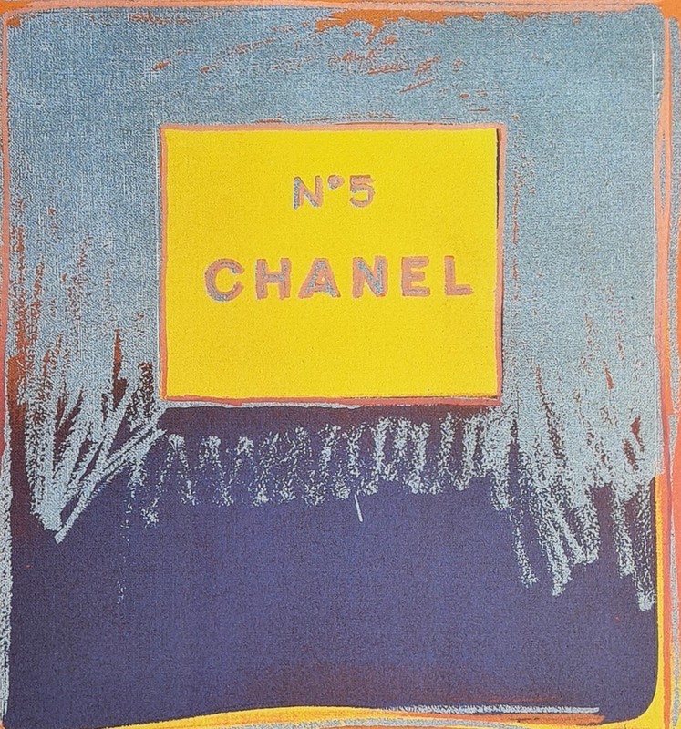 Andy Warhol * Chanel No. 5 * 57 x 38 cm * signed lithograph * limited # 40/100 gallery