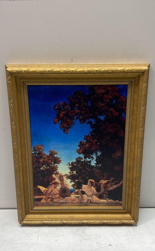 Maxfield Parrish Interlude The Lute Players AP 1/15 Limited Edition Print 35×27