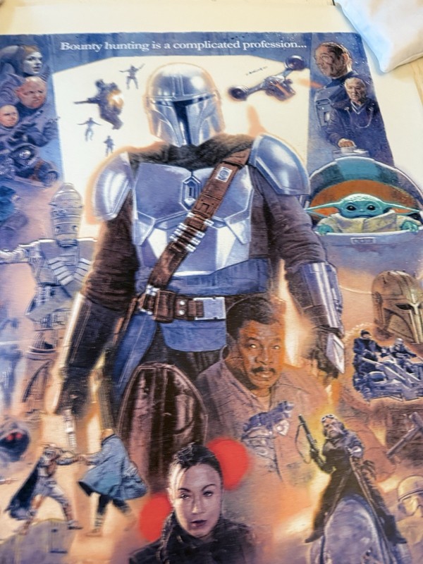 Hugh Fleming “A Complicated Profession (The Mandalorian)” 1/150 - In Hand gallery