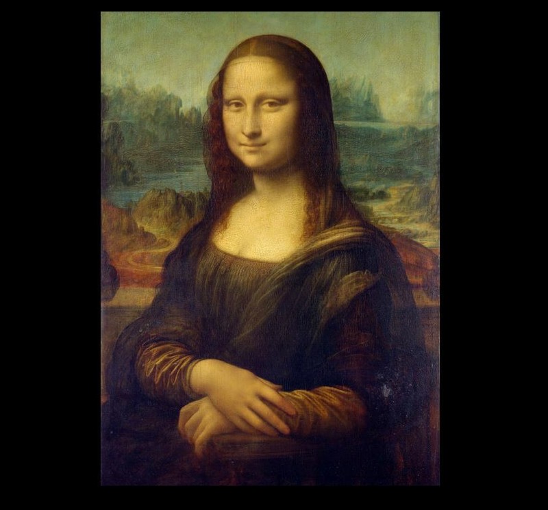 Mona Lisa PHOTO Art Print Painting, Leonardo da Vinci Masterpiece,GORGEOUS Pic