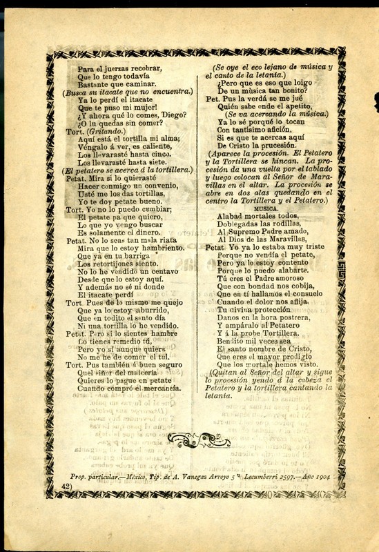 José Guadalupe Posada: Loa Dicha por un Petatero y una Tortillera gallery