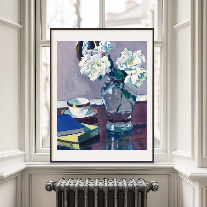 Art print Cadell - Roses, late 1920s gallery wall Art painting giclee poster gallery
