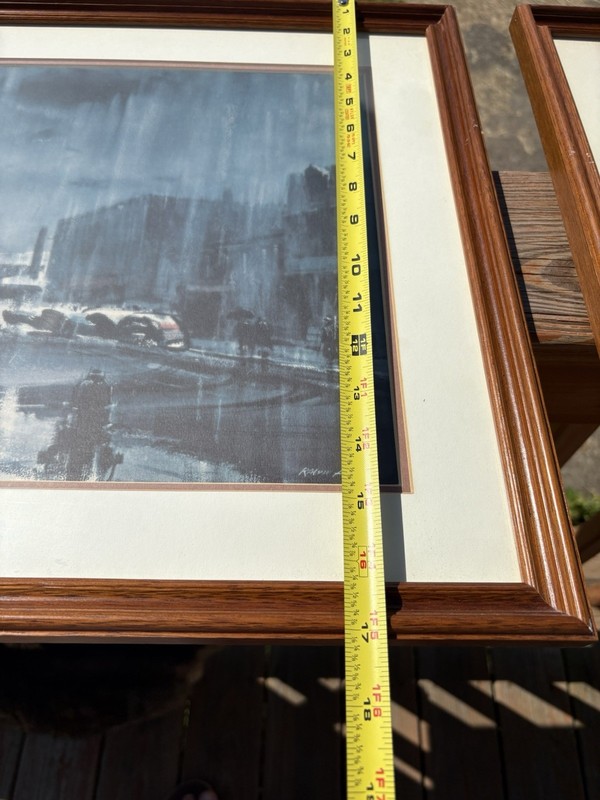 1 Ralph Avery Watercolor Lithograph Print Framed 22x17”-4 Available-EUC! gallery