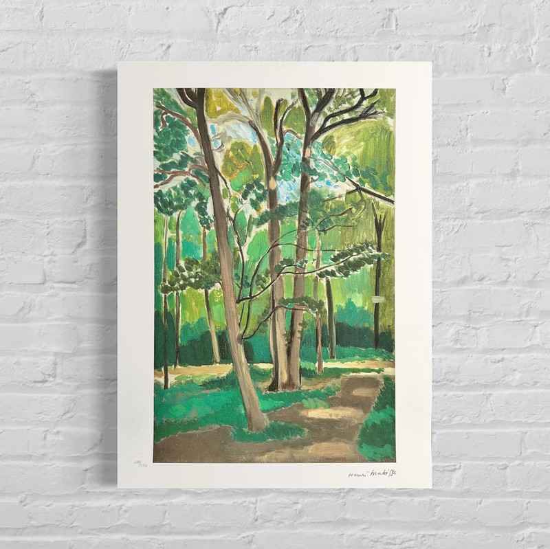 Henri Matisse Malabry Lithograph on Arches 300gsm 16.5x23in (42×59 cm)