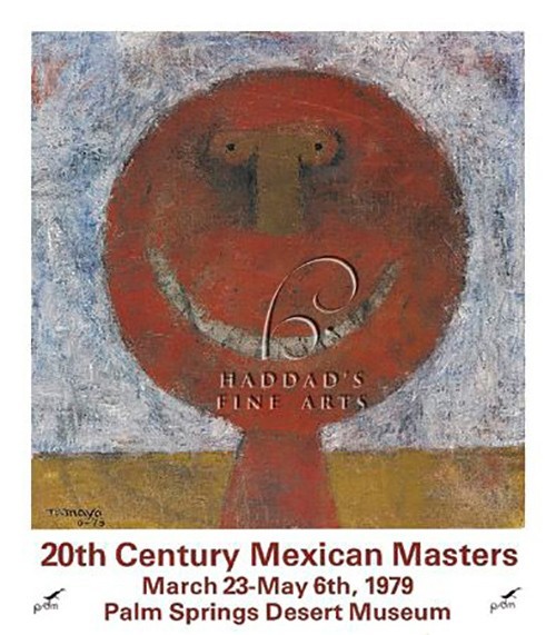 20th Century Mexican Masters by Rufino Tamayo 20 1/2 x 23 1/2 Paper New Unframed