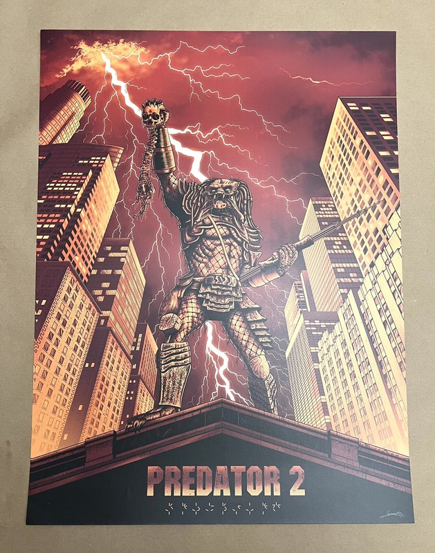 Sam Mayle PREDATOR 2 (18×24) Art Print