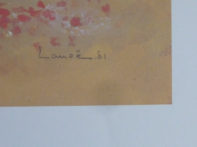 ALPHONSE LANOE Impressionist landscape SIGNED ART POSTER PRINT gallery