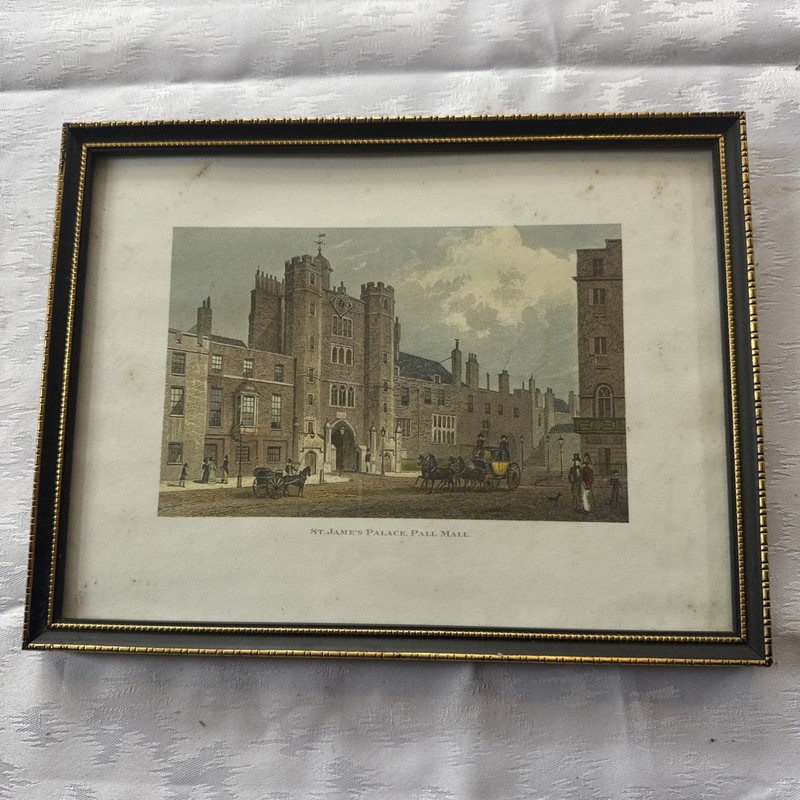 Brooks Brothers St. James’s Palace, Pall Mall Lithograph Made In england