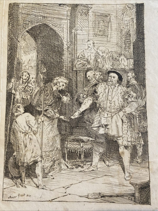 Henry Monro 1813 Print - Henry VIII - 10.5 X 15.5” Page gallery
