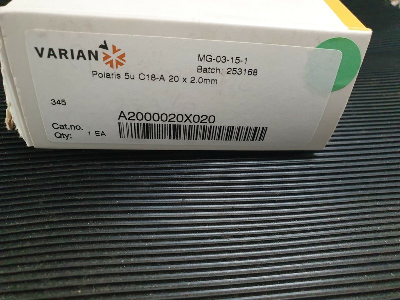 VARIAN A2000020X020 POLARIS 5U C18-A 20 X 2.0MM (R4S10.3B2)