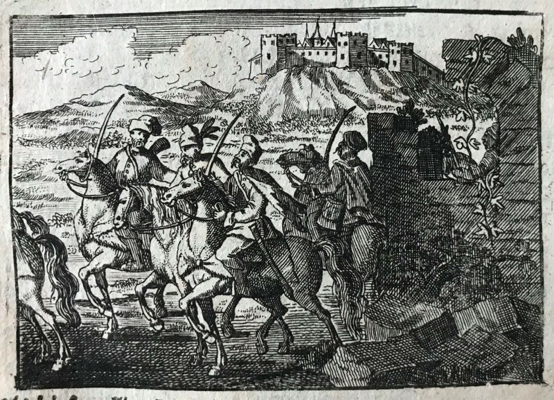 ZIPSER CASTLE SPIŠSKÝ HRAD GRAF ADAM FORGATSCH SLOVAKIA FORGÁCH 1707 PALANAK