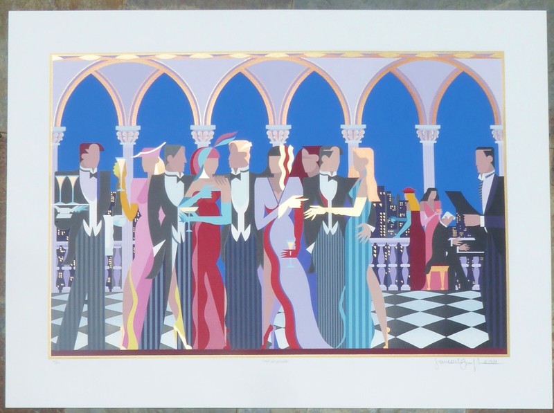 Giancarlo Impiglia The Joy Of Life Limited Edition Serigraph 1988 Hand signed gallery