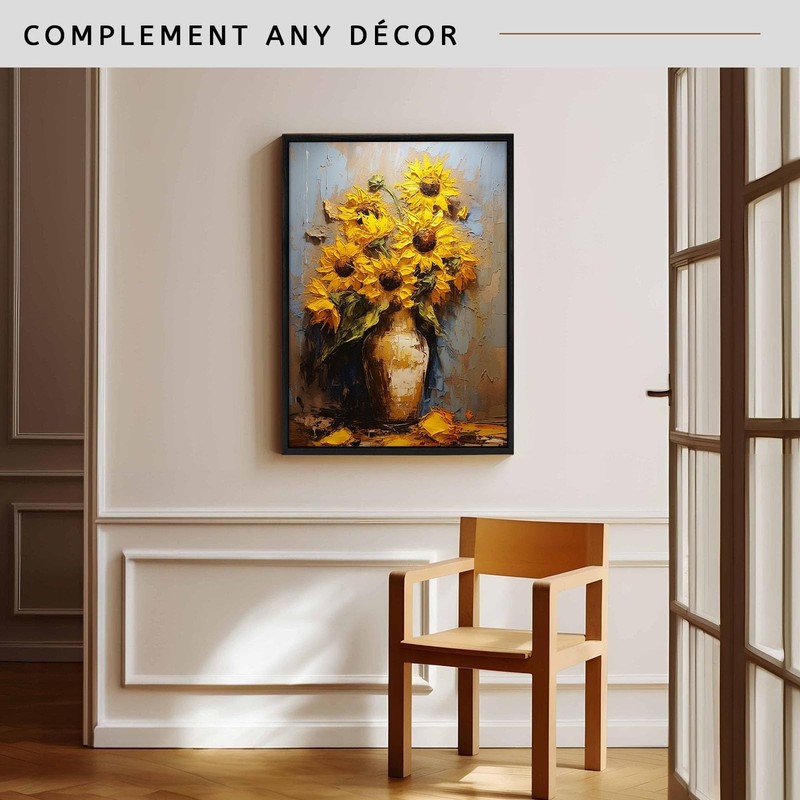 Canvas Floater Frame for Canvas Prints Fits 1.25 Inch Deep Canvas Walnut Floa... gallery