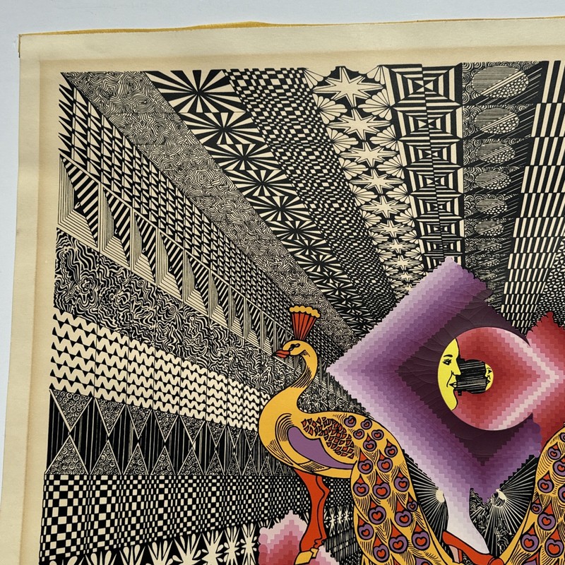 PEDRO FRIEDEBERG SERIGRAPH SILKSCREEN SIGNED LIMITED POP OP MEXICAN FAMOUS RARE gallery