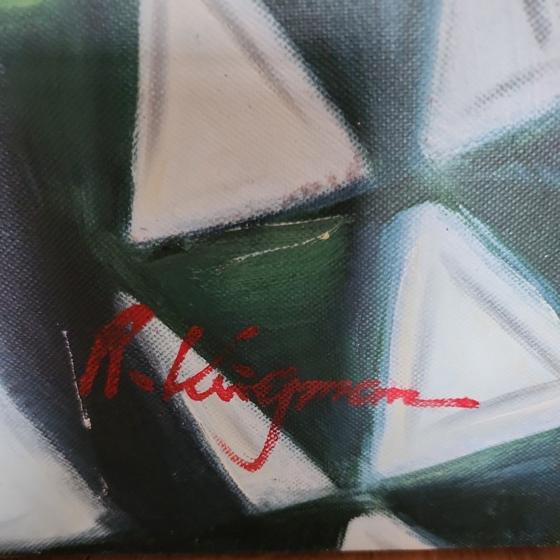 Original oil painting reproduction of Tamara de Lempicka, The Green Turban gallery