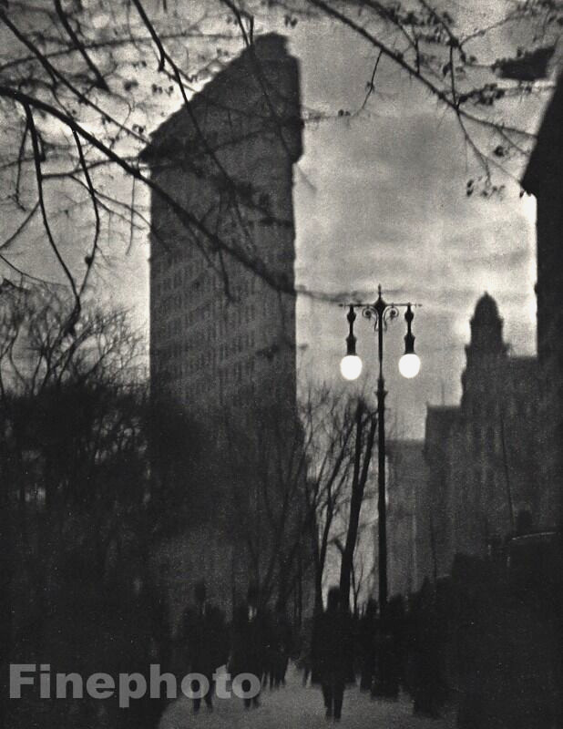 1912 Vintage FLAT-IRON BUILDING New York City Architecture ALVIN LANGDON COBURN