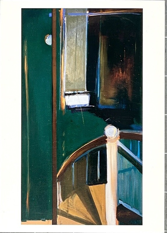 Assunta Sera Art Show Announcement Card 1997 – Brooklyn Interior