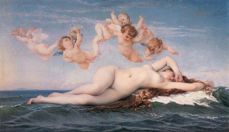 Cabanel the Birth of Venus 1863 Vintage Art Print Poster Wall Decor Artistic Acc