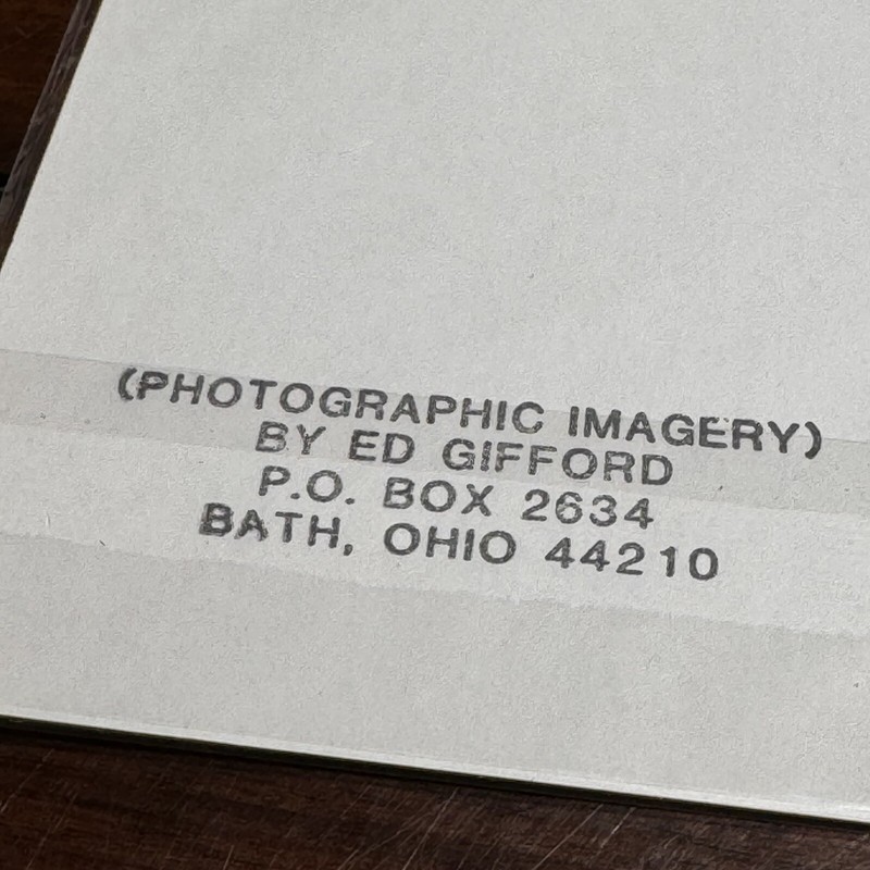 Ed Gifford Photographic Imagery The Moonlight Snow on Redbird Lane Signed 8x10 gallery