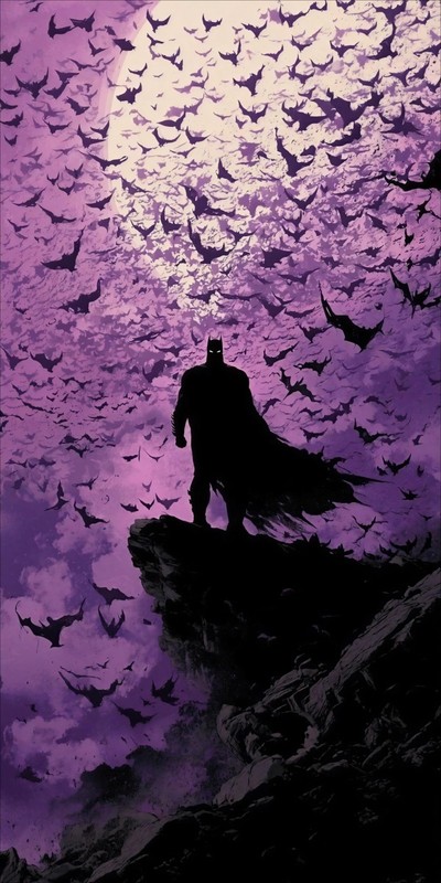Batman Bats Dc Comics Gotham Cartoon Large Art Framed Canvas Picture 20×30″